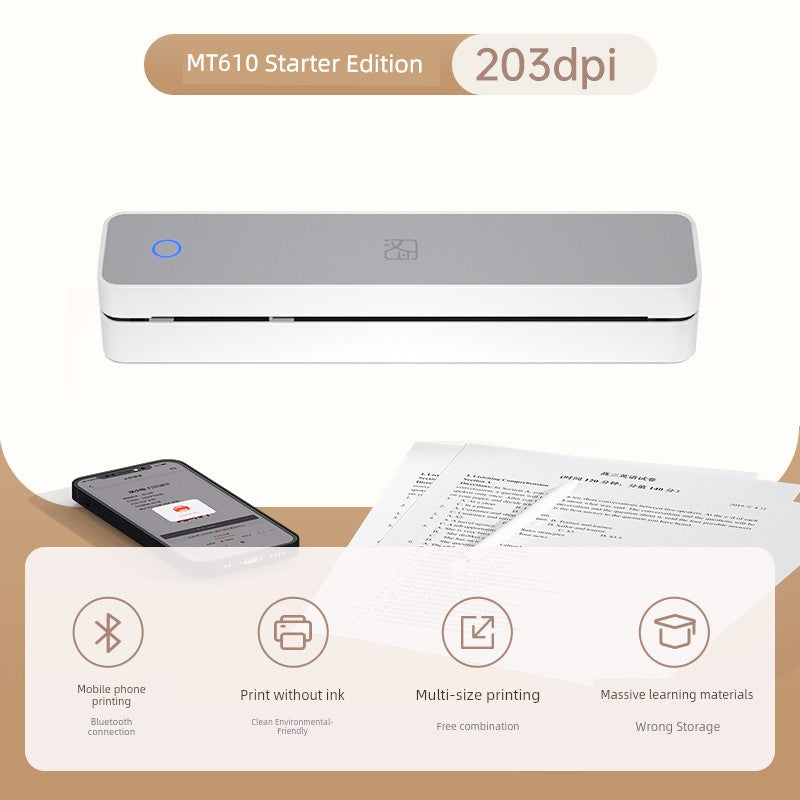 Hanyin Mt610 Job Wireless Thermal Printer